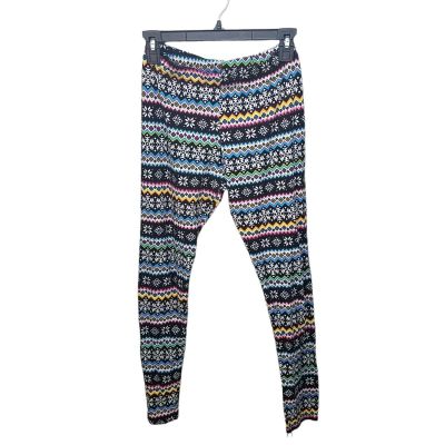 Style 5 Womens Size M Multicolor Snowflakes Leggings